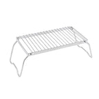 Campfire Grill Stand Portable Folding Stainless Steel Rack
