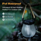 Rechargeable Waterproof Warm Flame Camping Lantern