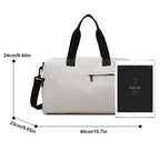 Gym Duffle Bag with Waterproof with Shoe Compartment