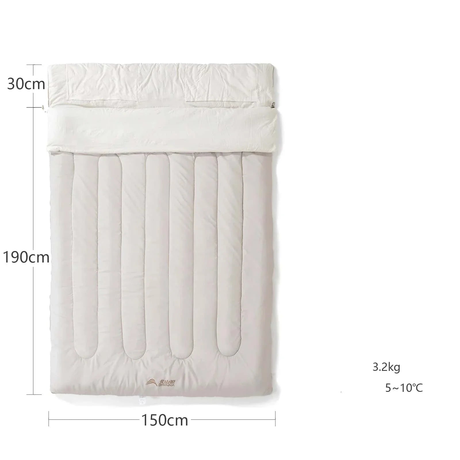 Best Camping Sleeping Bag for 2 Person with Portable Detachable Strap | Buy Online at Furniture Things Australia