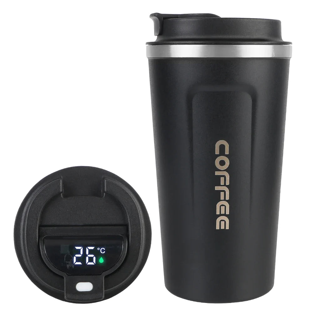 Stainless Steel Coffee mug (Black)