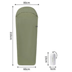 Outdoor Sleeping Bag with Mummy Velvet Lightweight