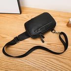 Chest Bag Genuine with Cowhide Leather Small