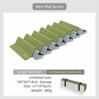 Egg Nest Camping Mat with EVA Aluminum