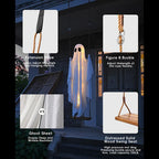 Halloween Outdoor Hanging Ghost Light Up Decoration