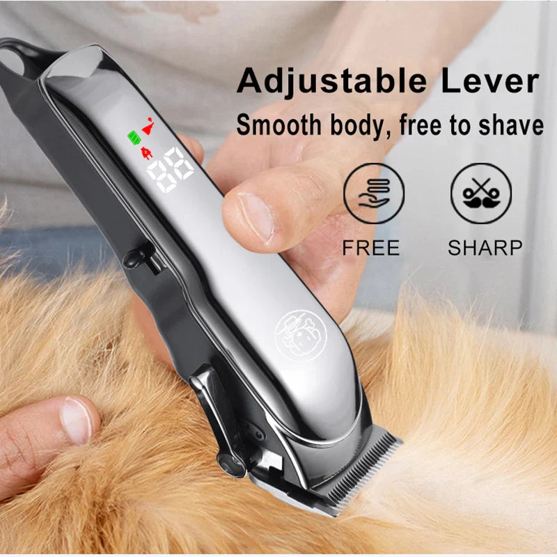 Pet Hair Clipper Rechargeable Low Noise Trimmer