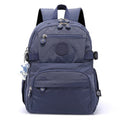 Backpack with Nylon Waterproof Blue