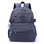 Backpack with Nylon Waterproof Blue