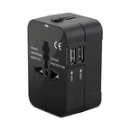 Travel Plug Adapter Universal USB Locking