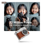 Mini Camera Video Recorder 1080P CCD Retro Compact Portable