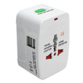 Universal Plug Travel Adapter  with USB Type C Ports