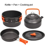 Camping Cookware Set Lightweight Non Stick