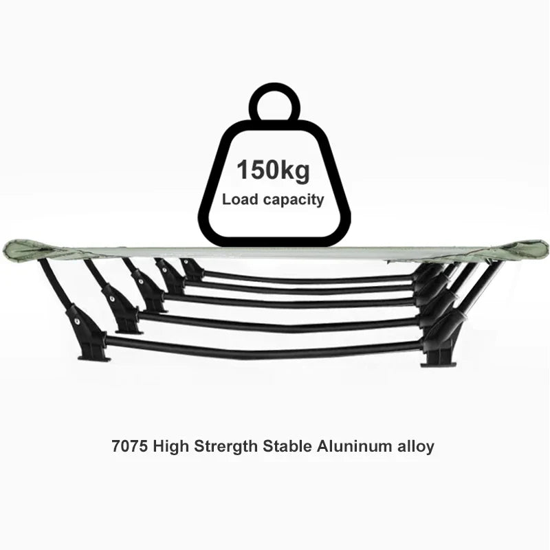 Camping Cot Folding Ultralight Portable Outdoor Bed