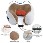 Neck Massager with Pillow Electric Heating Vibration