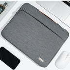 Laptop Sleeve Multi-Pocket Polyester Zipper Protective Case