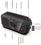 Portable Emergency AM/FM Dynamo Radio Power Bank
