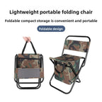 Outdoor Camping Chair with Storage