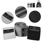Fabric Resistance Hip Bands Set for Glute & Leg Training (3PCS)