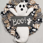 Halloween Wreath Ghost Doll Indoor Decoration