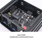 DSP 4x60W Class AB Car Amplifier for Android