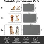 Pet Feeding Mat (Grey)