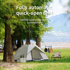 Outdoor Camping Tent with Automatic Quick Opening (3-4 Person)