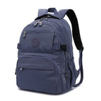 Backpack with Nylon Waterproof Blue