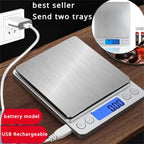 Digital Jewelry Scale with Precision USB Rechargeable