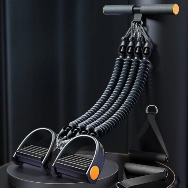 Multi-Functional Resistance Pedal Tension Rope (Black)