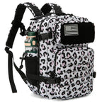 Tactical Backpack with 25L Polyester Leopard