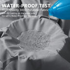 Shade Sail Waterproof Polyester (Grey)