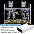 Aquarium Air Pump Rechargeable Silent USB Lithium Battery