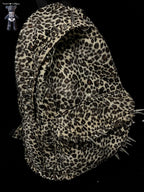 Leopard Backpack with Rivet Punk Large Capacity