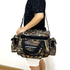 Fishing Bag Waterproof Nylon Large Capacity Shoulder Tackle
