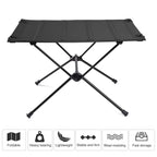 Camping Table Folding Aluminum Portable Roll-Up Lightweight