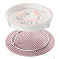 Cat Dog Feeder Bowl Raised Ceramic Slow Eating