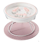 Cat Dog Feeder Bowl Raised Ceramic Slow Eating
