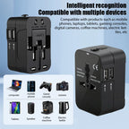 Travel Plug Adapter Universal USB Locking