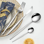 Cutlery Set Stainless Steel Silverware 24 pieces