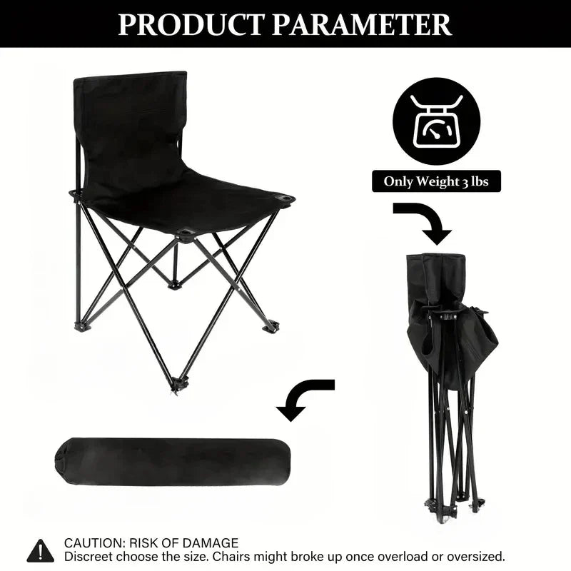 Outdoor Camping Oxford Chair