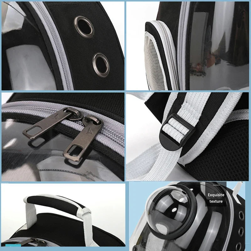 Transparent Pet Backpack Carrier