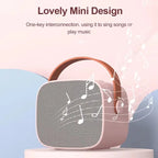 Speaker Bluetooth Karaoke Machine with Portable Dual Microphones