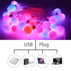 Christmas String Lights with Waterproof RGB LED