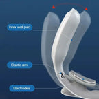 Neck Massager with Electric Heating Magnetic Pulse