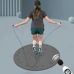 Jump Rope Mat Shock-Absorbing Round TPE
