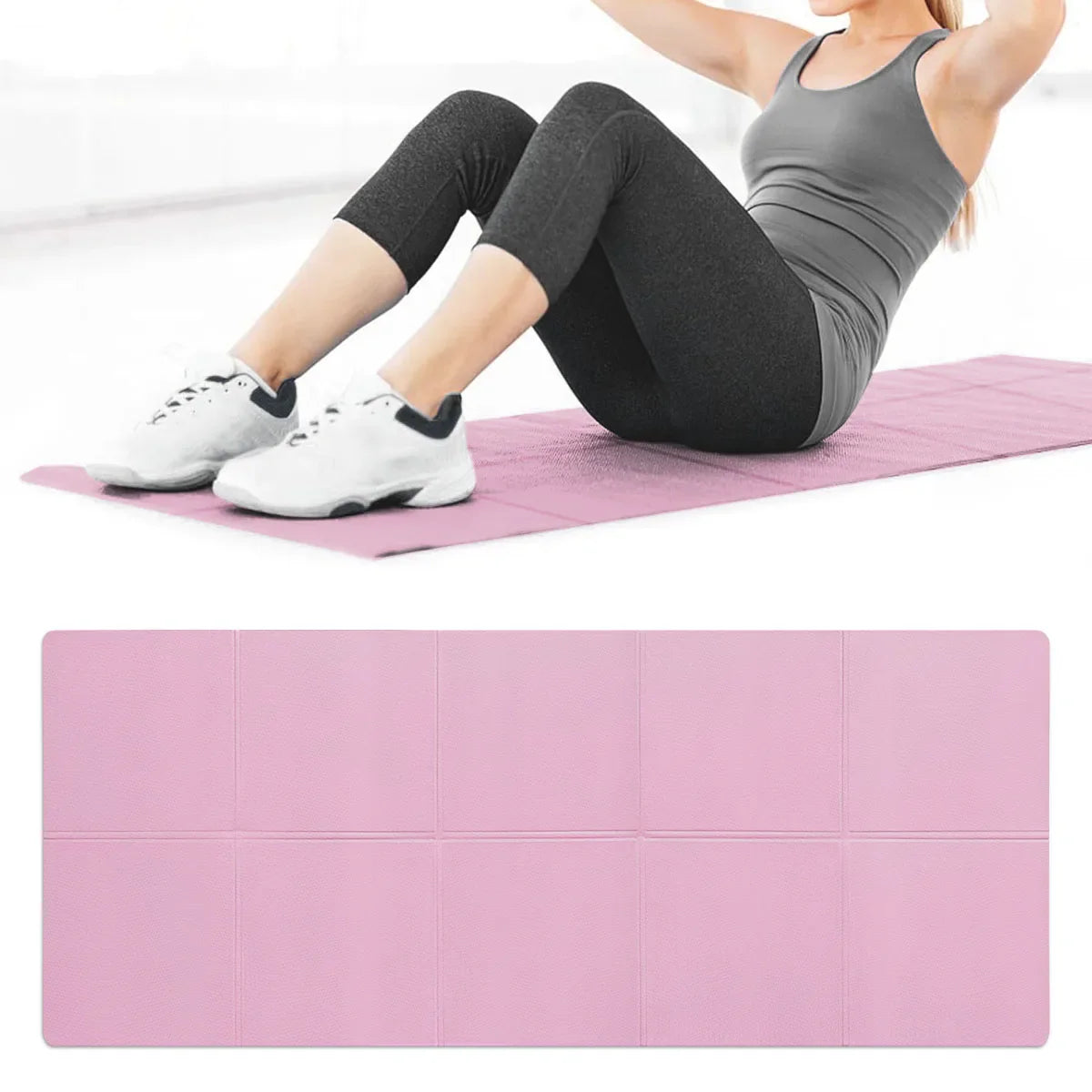 Yoga Mat Non-Slip EVA 4mm Thick Fitness