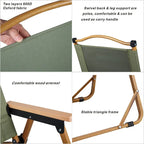 Stainless Steel Camping Folding Chair