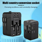 Travel Plug Adapter Universal USB Locking
