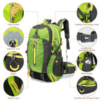 Backpack Travel Hiking Waterproof 40L Lightweight