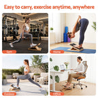 Everfit Wooden Slant Board for Squat & Calf Stretch 5 Angle Foldable Home Gym